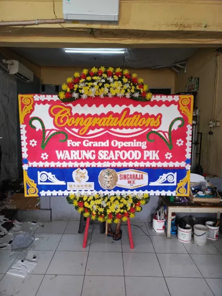 Papan Bunga Ucapan Selamat Medan