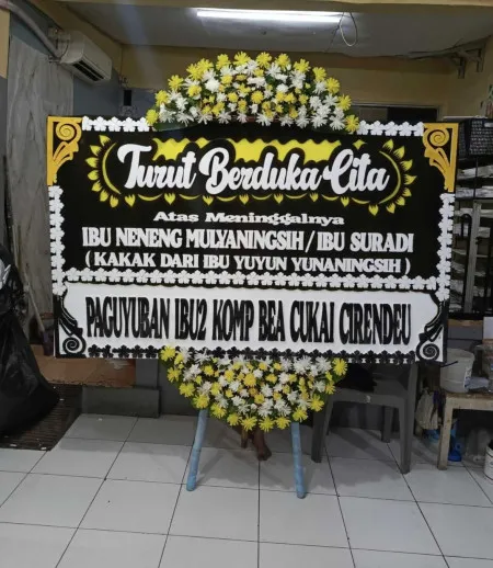 Papan Bunga Duka Medan